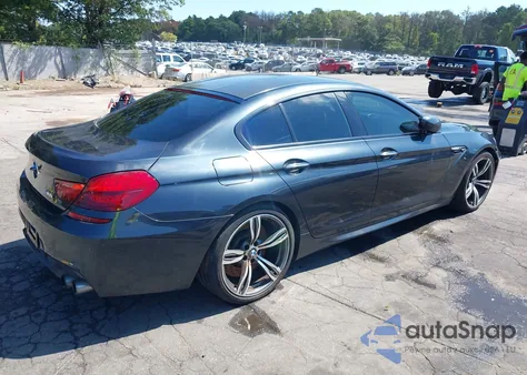 2016 BMW M6 Gran Coupe z USA, uszkodzony, nr VIN WBS6E9C59GGF92518
